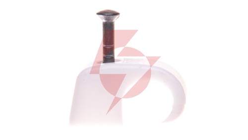Uchwyt do kabli /4-7mm/ z gwoździem 2x25mm 2025 25 RW 2228688 /100szt./