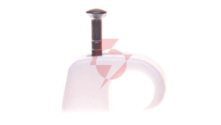 Uchwyt do kabli /4-7mm/ z gwoździem 2x25mm 2025 25 RW 2228688 /100szt./