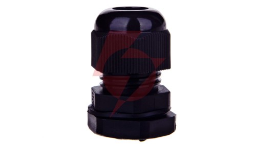 Dławnica kablowa poliamidowa PG11 IP68 DP 11/H BK czarna E03DK-01030300201 /100szt./