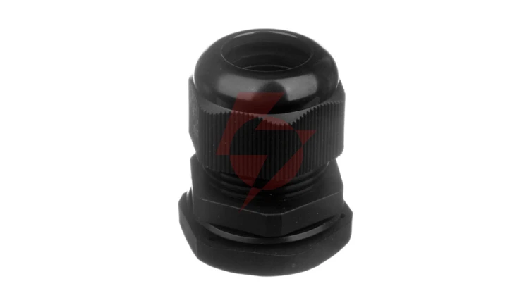 Dławnica kablowa poliamidowa PG21 IP68 DP 21/H BK czarna E03DK-01030300501 /50szt./