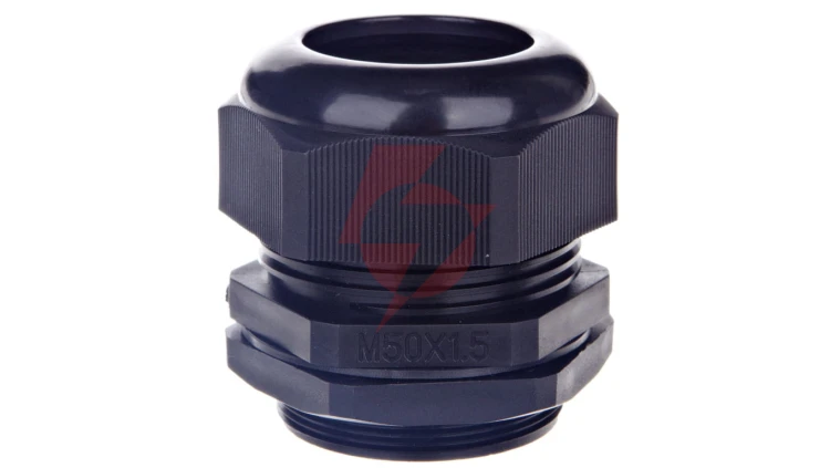 Dławnica kablowa poliamidowa M50 IP68 DP-EN 50 HM BK czarna E03DK-01040126001