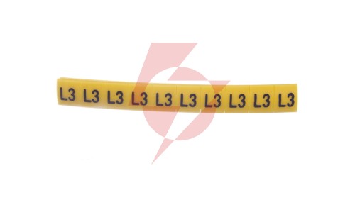 Oznacznik do złączek EZ-5/L3 żółty R34RR-02050306900 /100szt./