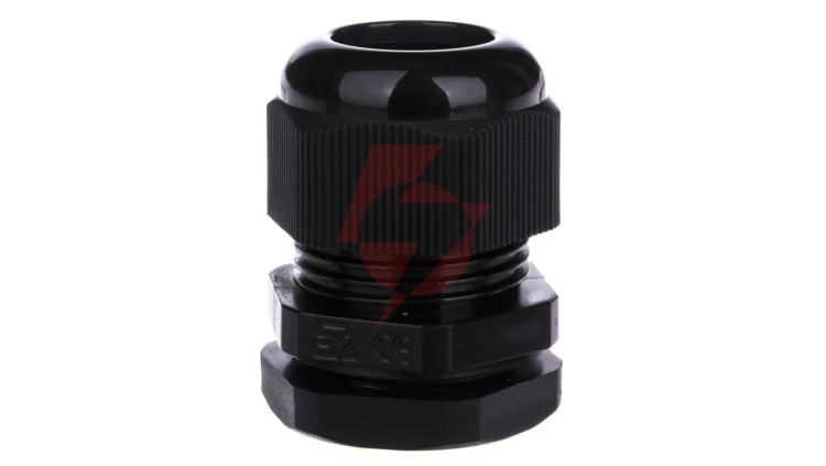 Dławnica kablowa poliamidowa M25 IP68 DP-EN 25 HM BK czarna E03DK-01040123001 /50szt./