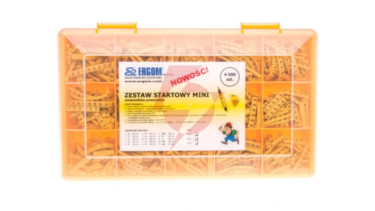 Zestaw startowy oznacznik przewodów OZZ-0 E04ZP-01020900100
