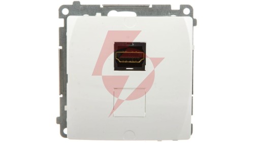 Simon Basic Gniazdo HDMI białe BMGHDMI.01/11
