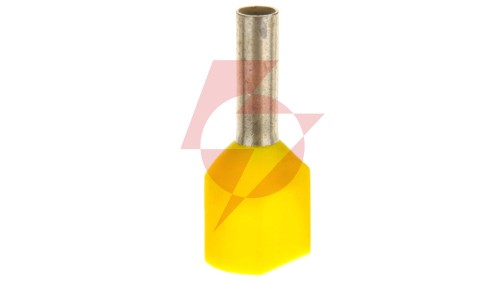 Końcówka tulejkowa izolowana HI 2X1/8 E08KH-02020100901 /500szt/