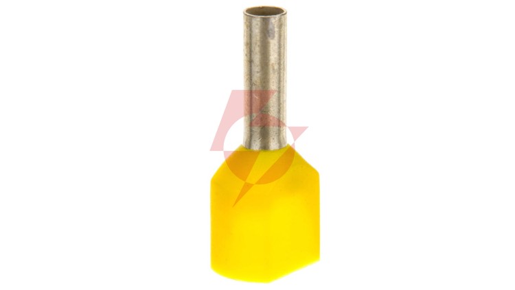 Końcówka tulejkowa izolowana HI 2X1/8 E08KH-02020100901 /500szt/