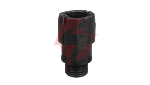 Dławnica poliamidowa do rur ochronnych PG9 IP54 czarna FD 9 BK E03DK-07040101111