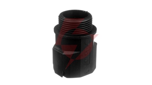 Dławnica poliamidowa do rur ochronnych PG16 IP54 czarna FD 16 BK E03DK-07040101411