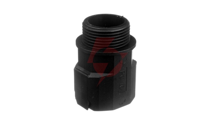 Dławnica poliamidowa do rur ochronnych PG16 IP54 czarna FD 16 BK E03DK-07040101411