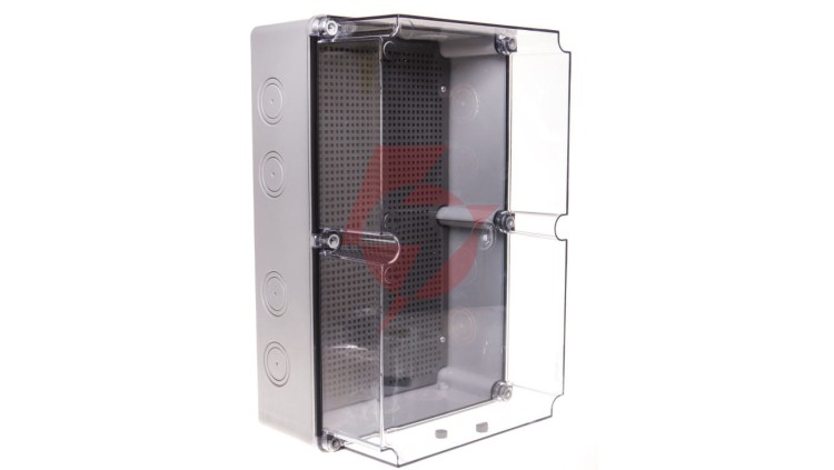 Obudowa hermetyczna natynkowa z płytą PMT5 348x228x166mm IP65 szara OH-5B.4 29.57