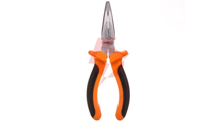 Szczypce wydłużone wygięte 160 mm 01-015