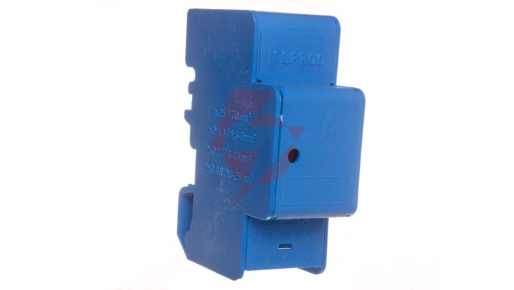 Blok rozdzielczy modułowy 1-biegunowy 160A niebieski LBR160A/13n 84321003