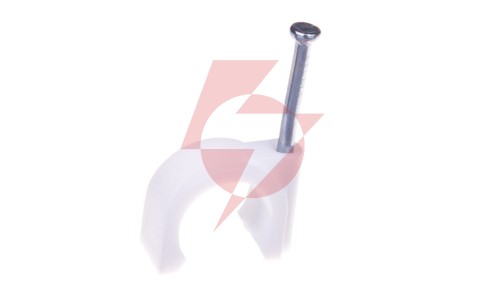 Uchwyt kablowy okrągły fi 12mm FLOP-12 27.12 /100szt./