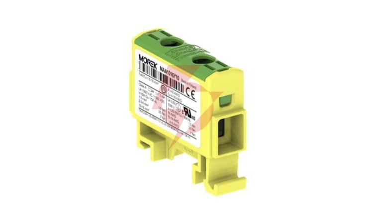 Złączka OTL16 kolor żółto-zielony 1xAl/Cu 1,5-16mm2 1000V AC / 1500V DC Zacisk uniwersalny MAA1016Y10
