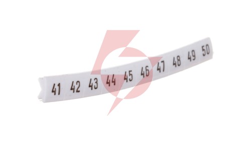 Oznacznik DK2/Z6 /41-50/ biały 89205006 /100szt./