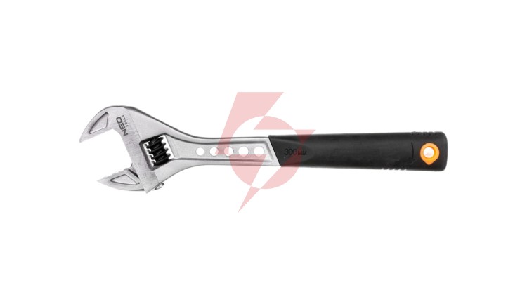 Klucz nastawny 300 mm zakres 0-38 mm 03-013