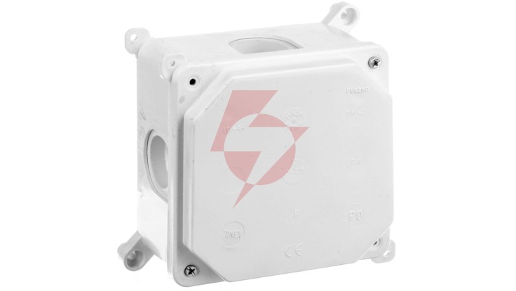Puszka natynkowa 103x103x60mm IP44 biała PK-2P 83023006