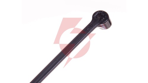 Opaska kablowa 290x3,5 czarna UV 2-LOCK zęby stalowe BMTN2936 /100szt./
