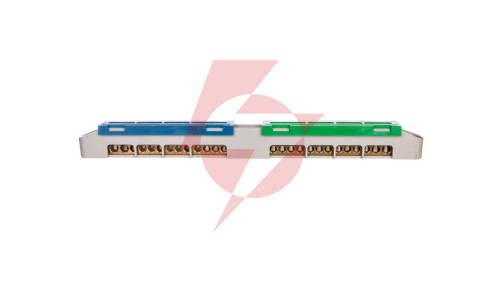 Listwa zaciskowa na szynę 13-torowa N+PE LZ-12 47.112