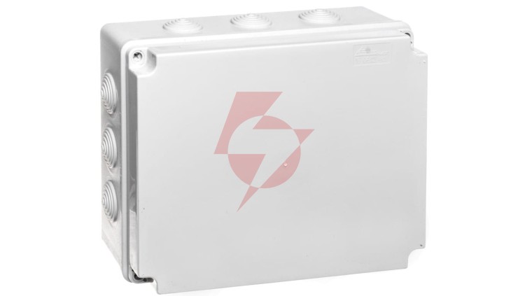 Puszka hermetyczna natynkowa248x198x96mm IP44 szara PH-4A.3 28.43