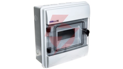 Rozdzielnica hermetyczna modułowa (500V AC ,1000V DC) 1x6 natynkowa RH-6/Z (z zamkiem) 36.4