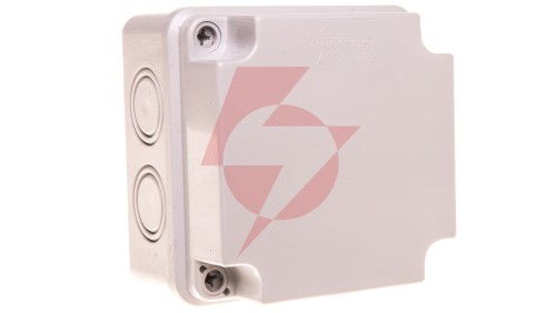 Puszka hermetyczna natynkowa 108x108x76mm IP44 szara PH-1B.2 28.15