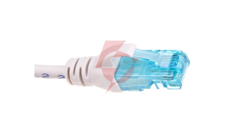 Kabel krosowy (Patch Cord) U/UTP kat.5e szary 0,5m DK-1512-005