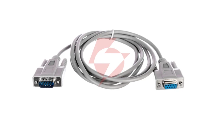 Kabel przedłużający RS232 1:1 Typ DSUB9/DSUB9, M/Ż beżowy 2m AK-610203-020-E