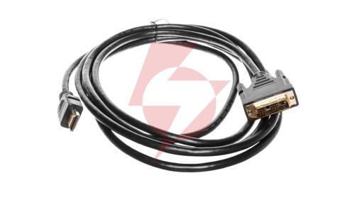 Kabel adapter HDMI Highspeed 1.3 Typ HDMI A/DVI-D(18+1), M/M czarny 3m AK-330300-030-S