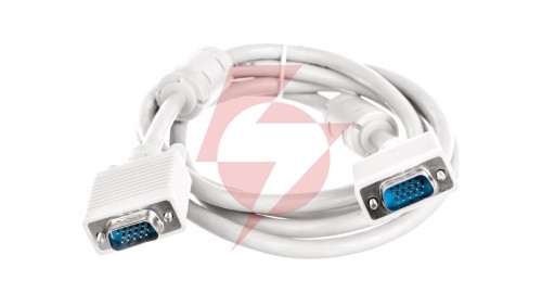 Kabel połączeniowy beżowy SVGA Typ DSUB15/DSUB15, M/M 1,8m AK-310103-018-E