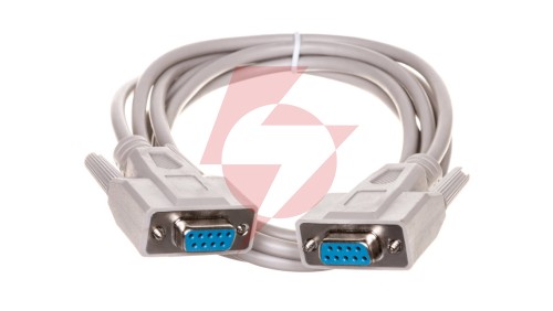 Kabel połączeniowy RS232 1:1 Typ DSUB9/DSUB9, Ż/Ż beżowy 2m AK-610106-020-E