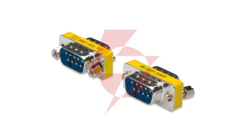 Adapter RS232 1:1 Typ DSUB9/DSUB9, M/M AK-610505-000-I