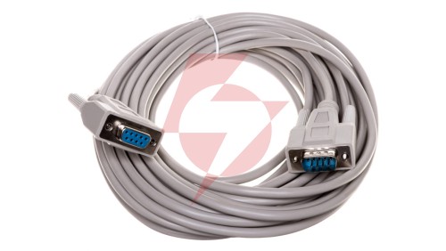 Kabel przedłużający RS232 1:1 Typ DSUB9/DSUB9, M/Ż beżowy 10m AK-610203-100-E