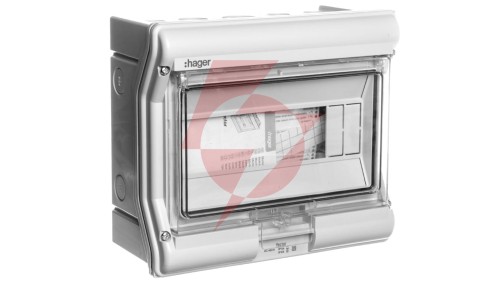 Rozdzielnica modułowa 1x10 natynkowa IP55 Vector VE110L