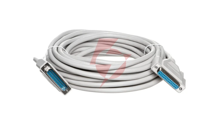 Kabel przedłużający LPT 1:1 Typ DSUB25/DSUB25, M/Ż beżowy 10m AK-610201-100-E