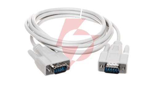 Kabel połączeniowy RS232 1:1 Typ DSUB9/DSUB9, M/M beżowy 2m AK-610107-020-E