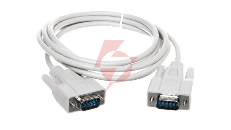 Kabel połączeniowy RS232 1:1 Typ DSUB9/DSUB9, M/M beżowy 2m AK-610107-020-E