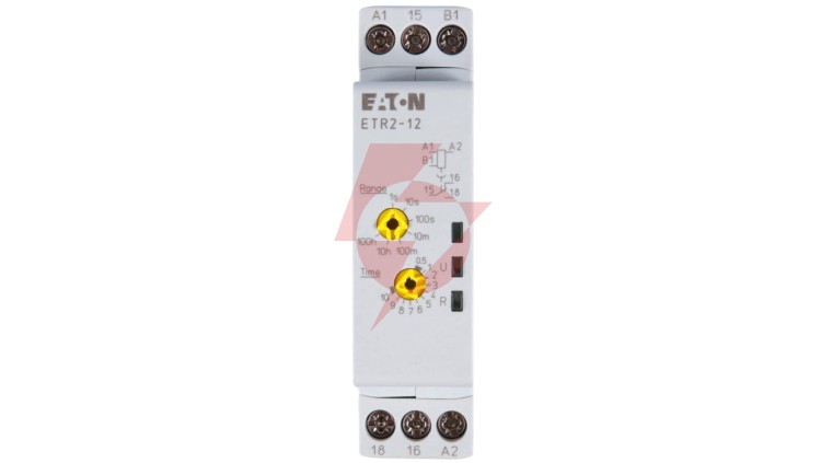 Przekaźnik czasowy 1P 3A 0,05sek-100h 24-240V AC/DC opóźnione odpadanie ETR2-12 262686
