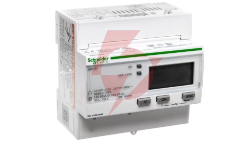 Licznik energii elektrycznej 1/3-fazowy 5A przekładnik 100-277/173-480V kl.0,5S/C Modbus MID taryfowy cyfrowy iEM3255 A9MEM3255