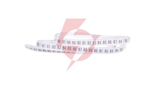 Oznacznik DK2/Z5 /81-90/ biały 89301006 /100szt./