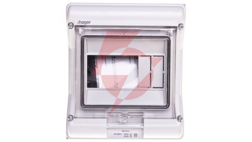 Rozdzielnica modułowa 1x6 natynkowa IP65 Vector II VE106L