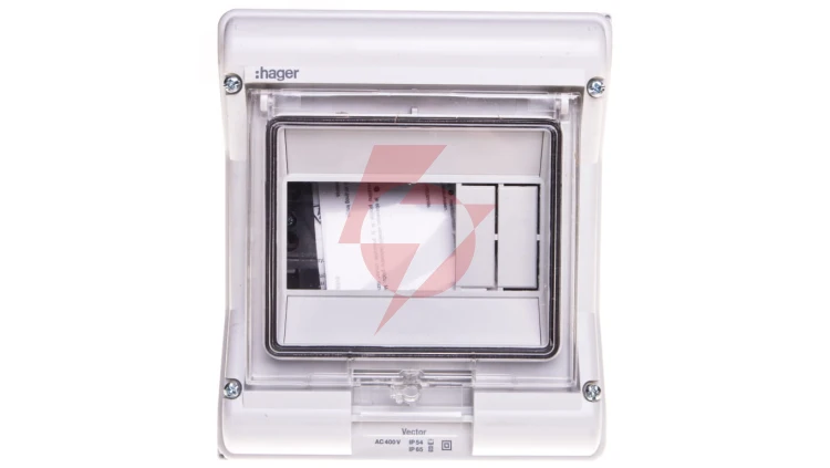 Rozdzielnica modułowa 1x6 natynkowa IP65 Vector II VE106L
