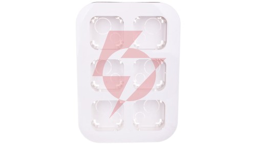 FORIX Stacja robocza sześciokrotna biała 782496