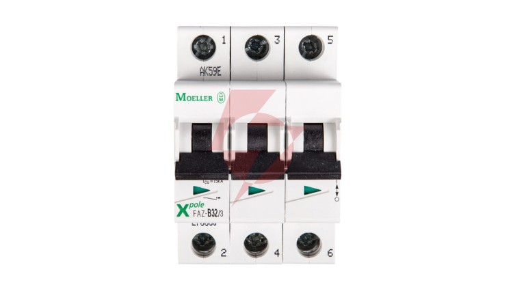 Wyłącznik nadprądowy 3P B 32A 15kA AC FAZ B32/3 278850