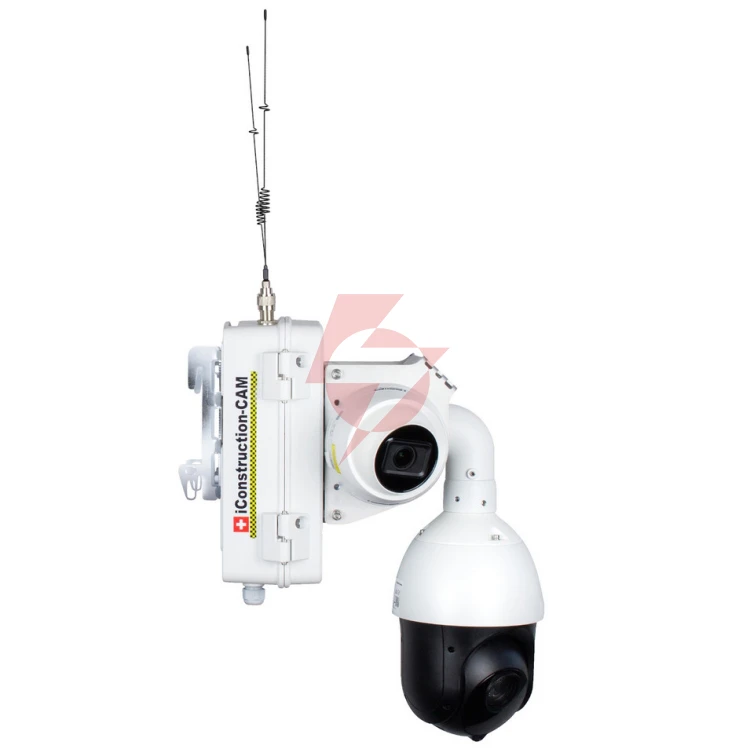 Zestaw kamer budowlanych camsat iconstruction-cam x25 duplex dome-2m