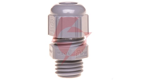 Dławnica kablowa poliamidowa M12 IP68 SKINTOP STR-M 12x1,5 ciemnoszara 53111100