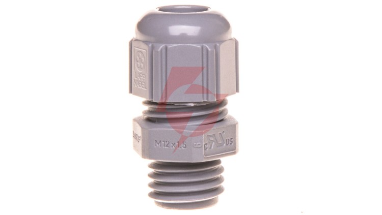 Dławnica kablowa poliamidowa M12 IP68 SKINTOP STR-M 12x1,5 ciemnoszara 53111100