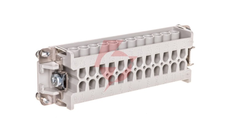 Wkład złącza 24P+PE żeński 16A 500V EPIC H-BE 24 BS 10205000