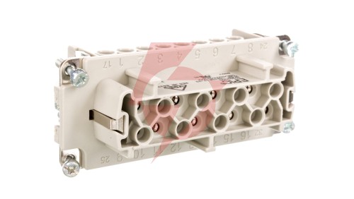 Wkład złącza 16P+PE żeński 16A 500V EPIC H-BE 16 BS 10203000